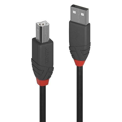 LINDY 36671 USB 2.0 Kabel 0,5 m anthrazit