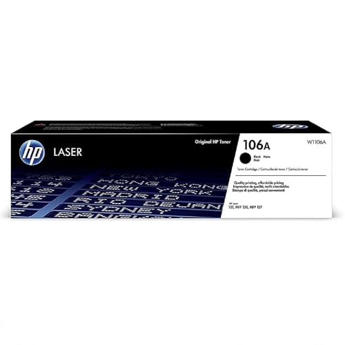 HP 106A Toner Schwarz für Laser 107 135 137