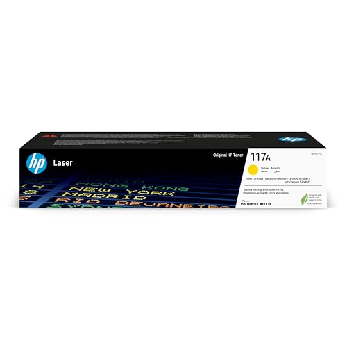 HP 117A W2072A Toner Gelb Bürobedarf