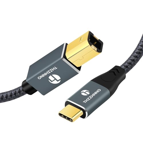 Thzzhnno USB C auf USB B Druckerkabel 3M