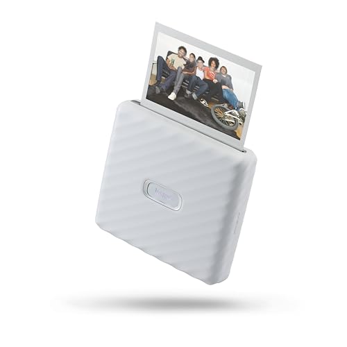 Fujifilm instax Link Wide Drucker Ash White