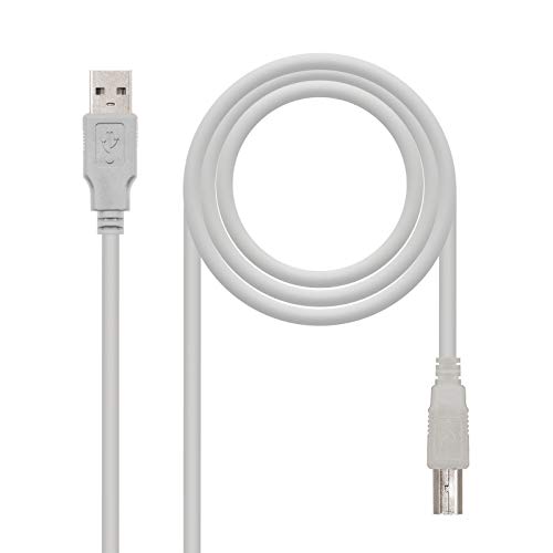 Nanocable USB 2.0 Druckerkabel 1,8 m beige