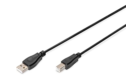 Digitus USB 2.0 Anschlusskabel 1.8 m schwarz