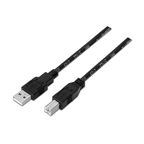 Aisens A101-0005 USB 2.0 Druckerkabel 1 m schwarz