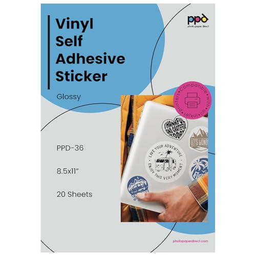 PPD PREMIUM Vinyl Aufkleberfolie A4 glänzend 12,99 €