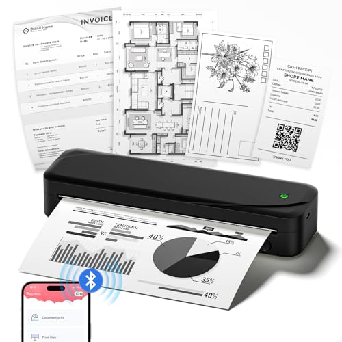 LabelCenter M833 mobiler Drucker A4 300 DPI