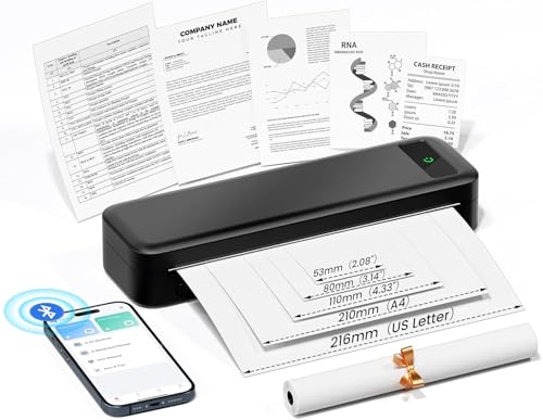 TATTMUSE A285M mobiler Thermodrucker 300dpi