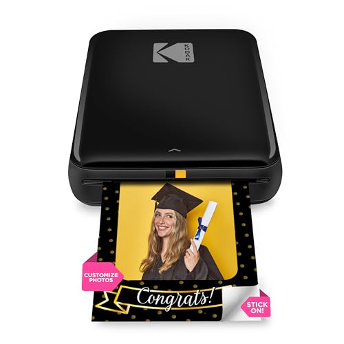 Kodak Step Tragbarer Fotodrucker 2x3 Klebefotos
