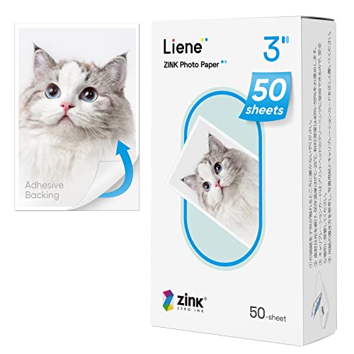 Liene Zink Fotopapier 2x3 Zoll selbstklebend 4,6 von 5