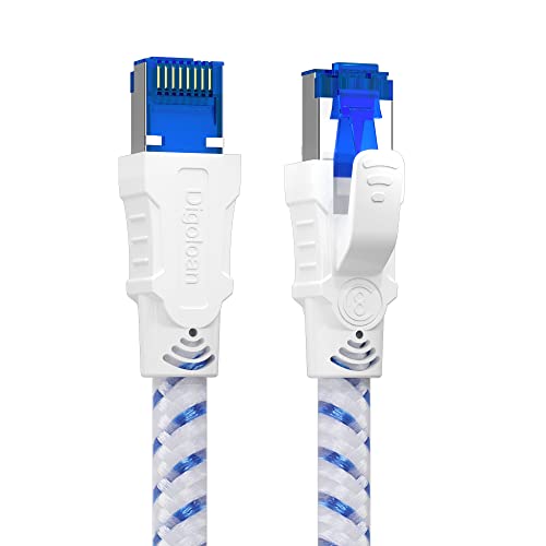 Digoloan Cat 8 Ethernet Kabel 0.5m 2000MHz 40Gbps