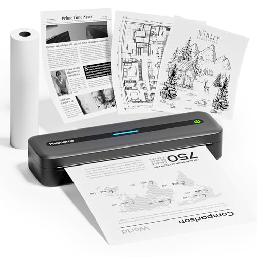 Phomemo M832 mobiler Thermodrucker für unterwegs und Zuhause