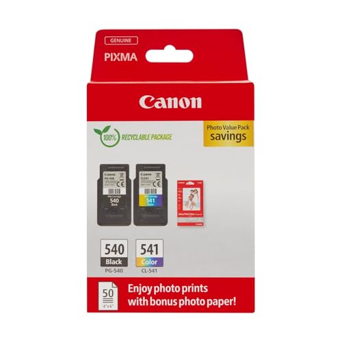 Canon PG-540/CL-541 Multipack Tinten und Fotopapier