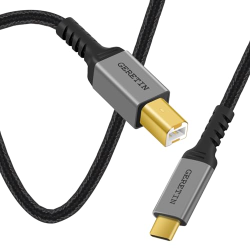 GERETIN USB C Druckerkabel 2M GT-001 4.9