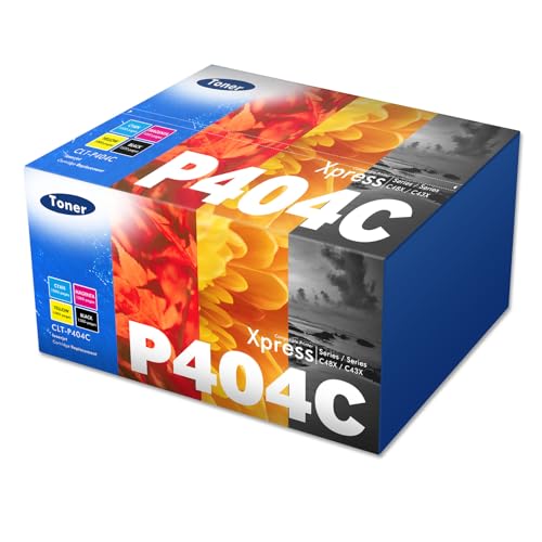 Cool Toner 4er-Pack P404C Multipack Toner für Samsung C480W C430W 4,9 von 5