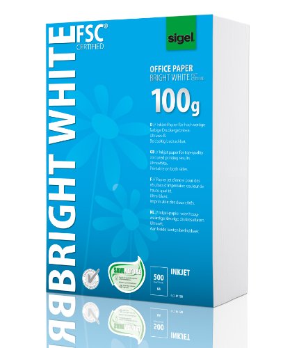 Sigel IP150 InkJet-Papier A4 100g 500 Blatt FSC zertifiziert