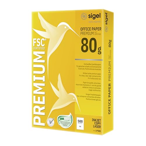 Sigel LP500 Kopierpapier A4 80 g 500 Blatt