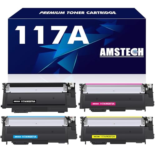 Amstech 117A Toner Set für MFP 179fwg 4er-Pack