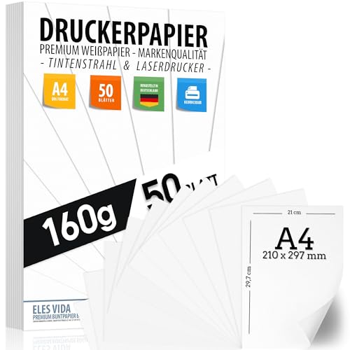 Eles Vida Premium Druckerpapier A4 160g 50 Blatt