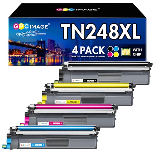 GPC IMAGE TN-248XL Toner Set für Brother Farb-Drucker