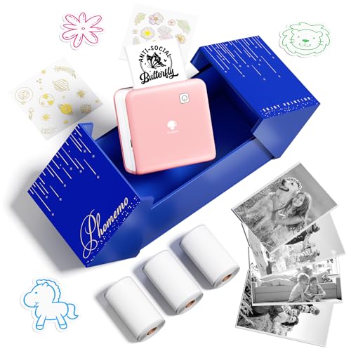 Phomemo P2S Mini Thermodrucker Rosa