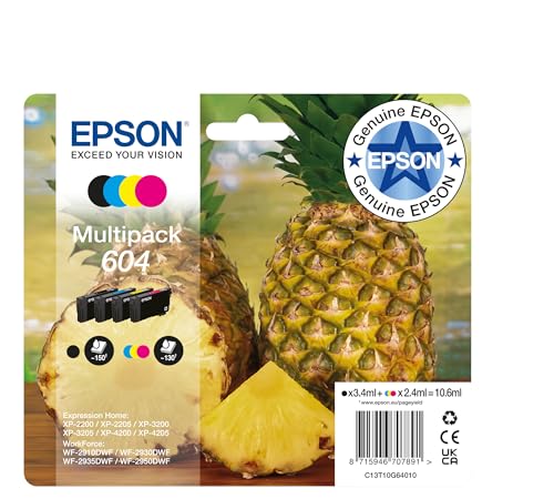 Epson 604 Tinte Multipack 4-farbig