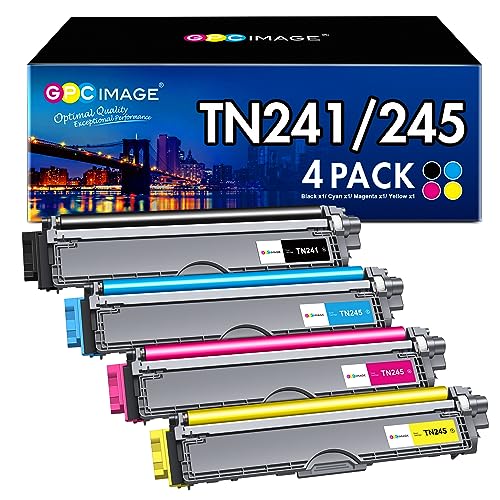 GPC IMAGE TN241 TN245 Toner set 4er Pack