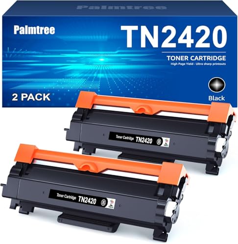 Palmtree TN2420 Toner Schwarz 2er Pack