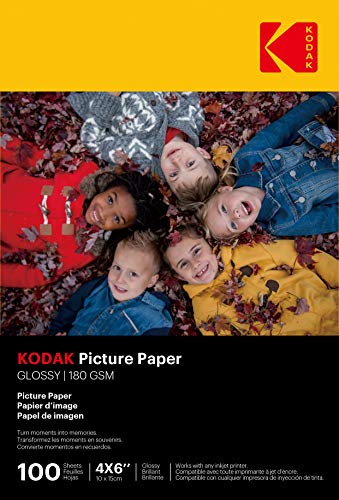 KODAK Picture Paper A6 glänzend Fotopapier 100 Blätter