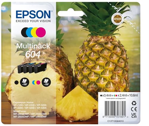 Epson 604 Tinte Multipack 4-farbig