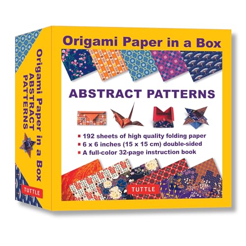 Tuttle Origami Papier Box Abstrakte Muster 192 Blatt