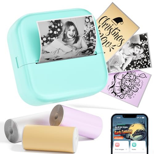 Phomemo M02X Mini Drucker tragbarer Aufkleberdrucker