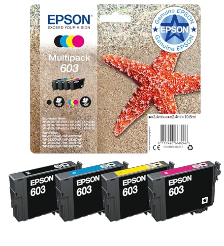 Epson 603 Tintenpatronen Multipack 4-farbig Standard